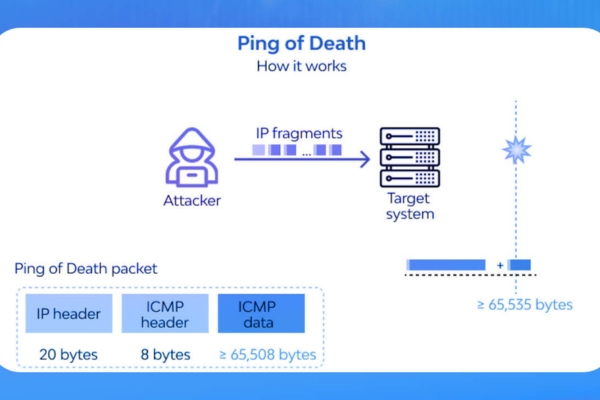 Kiểu tấn công từ chối dịch vụ DDoS thông qua gói ICMP