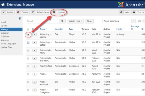 Bỏ số phiên bản cho các extension để tăng cường bảo mật website Joolma